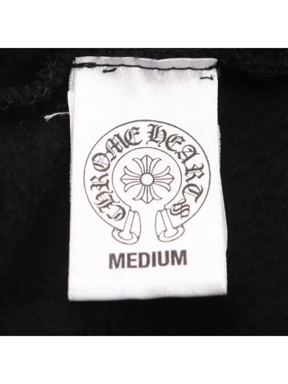 Chrome Hearts Pants CH Plus Logo Print Cotton Sweatshirt Long